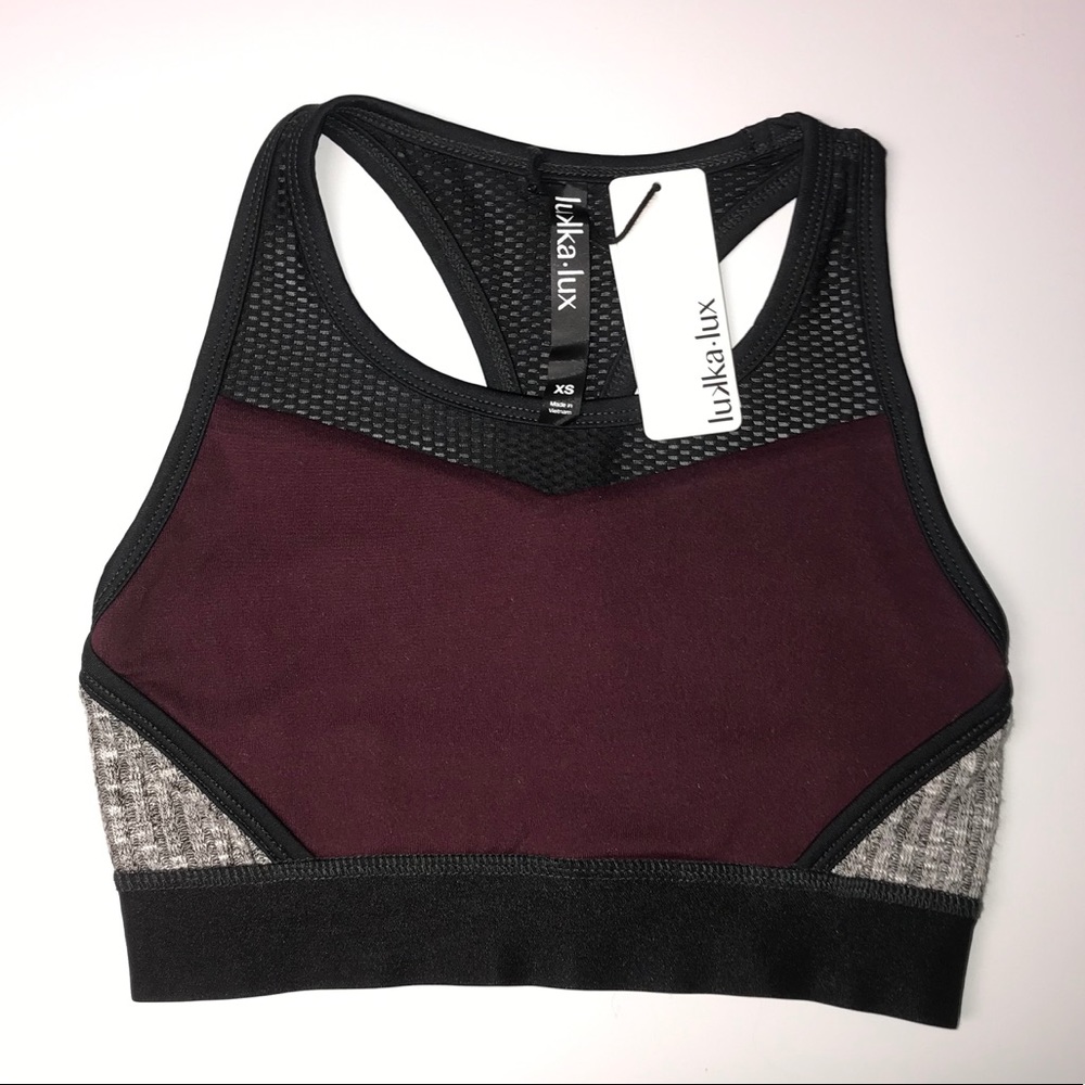 Lukka-lux step off sport bra. XS